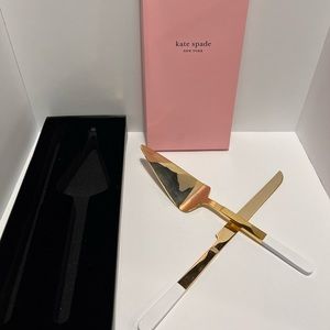 NWT kate spade with love dessert set